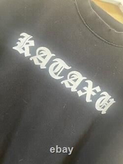 Vintage KATAXU Blood Honor Patria L Sweatshirt RARE 2008 Polish NS Black Metal