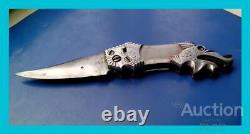 Vintage Knife Dragon ZekProm USSR Exclusive Handmade Soviet Russian Blade Rare