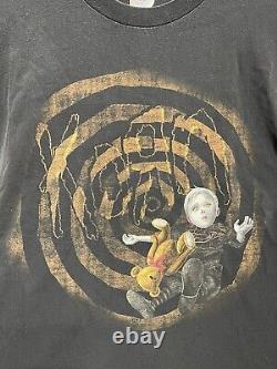 Vintage Korn Spiral Boy Teddy Bear Jonathan Davis Nu Metal Punk Rare 2X XXL