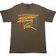 Vintage Korn Yellow 2001 T Shirt Mens Size L Large Nu Metal Band Tee Brown Rare