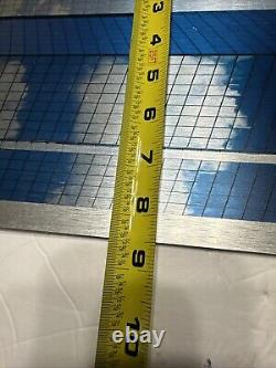 Vintage Metal Made In USA David A. Knudsen Aluminum Wall Art Rare