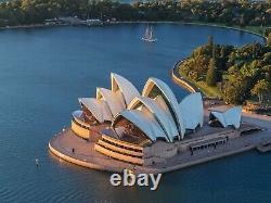 Vintage Metal Sydney Opera House (RARE)