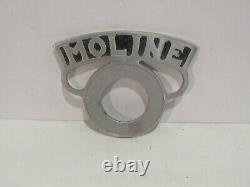 Vintage Moline Emblem Rare Badge Collectible Metal