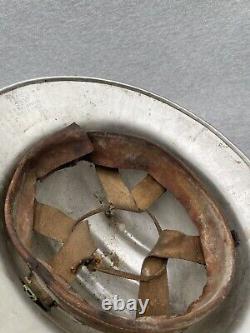 Vintage Old Rare Metal Hard Hat Helmet E. D Bullard Hard Boiled S. F. USA