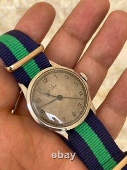 Vintage Omega Military Issued Wristwatch Air Ministry 6B/159 c1939 Ultra Rare