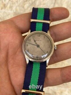 Vintage Omega Military Issued Wristwatch Air Ministry 6B/159 c1939 Ultra Rare