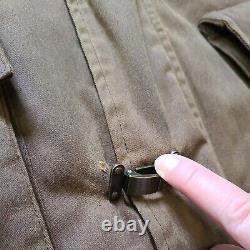 Vintage Orvis Hunting Jacket Men's Size XXL RARE Metal Buckles, Multiple Pockets