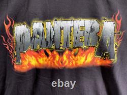 Vintage Pantera Shirt Adult XL Black Stripper Rare 2001 Rock Band Metal Retro