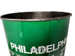 Vintage Philadelphia Eagles Metal Trash Can 19 1991 Extremely Rare HTF