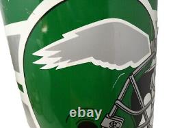 Vintage Philadelphia Eagles Metal Trash Can 19 1991 Extremely Rare HTF