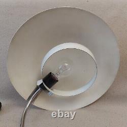 Vintage Poland Space Age 60s Rare Metal Desk Lamp