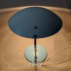 Vintage Poland Space Age 60s Rare Metal Desk Lamp