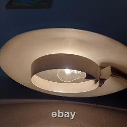 Vintage Poland Space Age 60s Rare Metal Desk Lamp