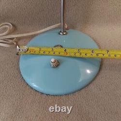 Vintage Poland Space Age 60s Rare Metal Desk Lamp