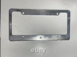 Vintage Porsche-melbourne-license-plate Frame Metal Chrome Rare Htf