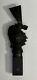 Vintage Rare Cast Iron/metal Dragon On Knight Helmet Barn Door Gate Hinge