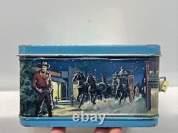 Vintage RARE Disney's Disneyland Monorail/Submarine Metal Lunchbox Aladdin