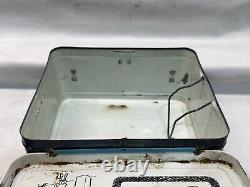 Vintage RARE Disney's Disneyland Monorail/Submarine Metal Lunchbox Aladdin