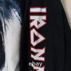 Vintage RARE Iron Maiden Metal 2000 European Big Face Eddie Tee Shirt Adult XL