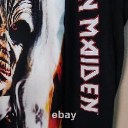 Vintage RARE Iron Maiden Metal 2000 European Big Face Eddie Tee Shirt Adult XL