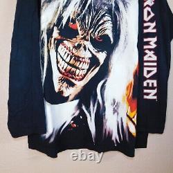 Vintage RARE Iron Maiden Metal 2000 European Big Face Eddie Tee Shirt Adult XL