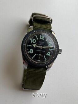 Vintage RARE MEN WATCH DIANE 17 RUBIS ETANCHE DIVER