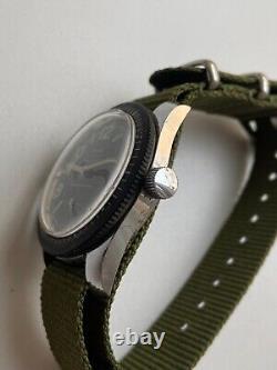 Vintage RARE MEN WATCH DIANE 17 RUBIS ETANCHE DIVER