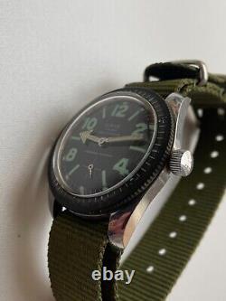 Vintage RARE MEN WATCH DIANE 17 RUBIS ETANCHE DIVER