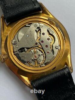 Vintage RARE Men RAKETA PAKETA Wrist Watch 23 JEWELS AU 20 GOLD PLATED 2209 USSR