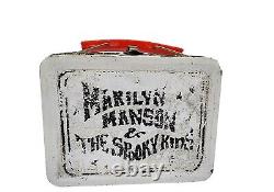 Vintage RARE Mini Marilyn Manson & The Spooky Kids Metal Lunchbox Goth Lunch Box