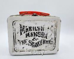 Vintage RARE Mini Marilyn Manson & The Spooky Kids Metal Lunchbox Goth Lunch Box