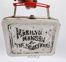 Vintage RARE Mini Marilyn Manson & The Spooky Kids Metal Lunchbox Goth Lunch Box