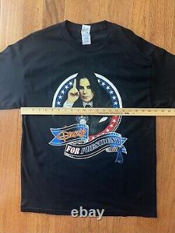 Vintage RARE Ozzy President/Ozzfest 2004 Spirit of 666 L T-Shirt 00s Rock Metal