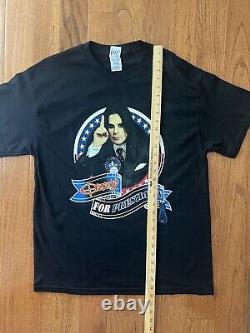 Vintage RARE Ozzy President/Ozzfest 2004 Spirit of 666 L T-Shirt 00s Rock Metal