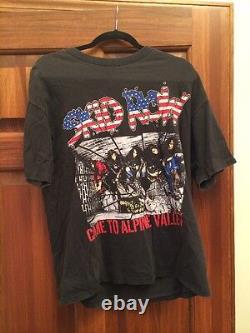 Vintage RARE Skid Row Alpine Valley Event Shirt 1990 Glam Metal Tour Shirt