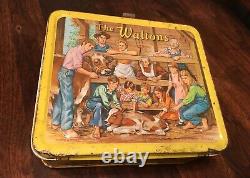 Vintage RARE The Waltons Metal Lunchbox (Circa 1973)