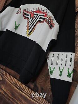Vintage RARE Van Halen Sweatshirt VH Rock Metal Merchandise Men's Size Medium