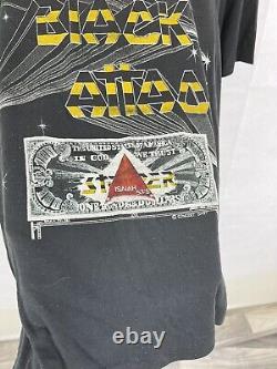 Vintage RARE stryper Band tour t shirt 80s christian metal band usa