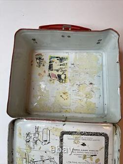 Vintage Rare 1973 Emergency! Fireman Metal Tin Lunch Box (No Thermos) Aladdin