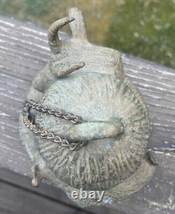 Vintage Rare 1976 Carl Wagner Mountain Goat Full Body Bronze Bell #20 Of 1000