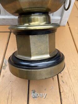 Vintage Rare 1976 Chapman Heavy Metal Brass Table Lamp