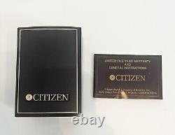 Vintage Rare 1990's new In box Men's Citizen Watch Metal Quartz