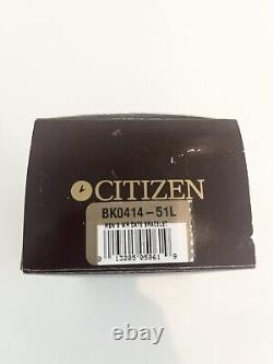 Vintage Rare 1990's new In box Men's Citizen Watch Metal Quartz