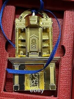 Vintage Rare 2004 Disneyland CLUB 33 Fireplace Christmas Ornament, Holiday MIB