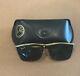 Vintage Rare Authentic Rayban Busch & Lomb Olympian Black Sunglasses