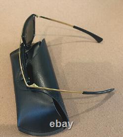 Vintage Rare Authentic Rayban Busch & Lomb Olympian Black Sunglasses