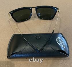 Vintage Rare Authentic Rayban Busch & Lomb Olympian Black Sunglasses