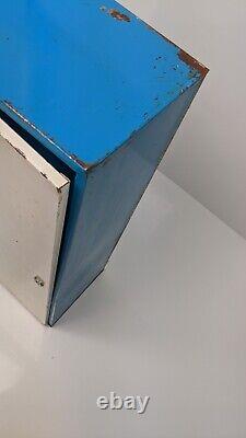 Vintage Rare Bendix P&D Ignition Parts Metal Cabinet Service Station Wall Mount