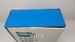 Vintage Rare Bendix P&D Ignition Parts Metal Cabinet Service Station Wall Mount