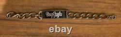 Vintage Rare Biker Mens Metal Bracelet Advertising Deep Purple Ritchie Blackmore